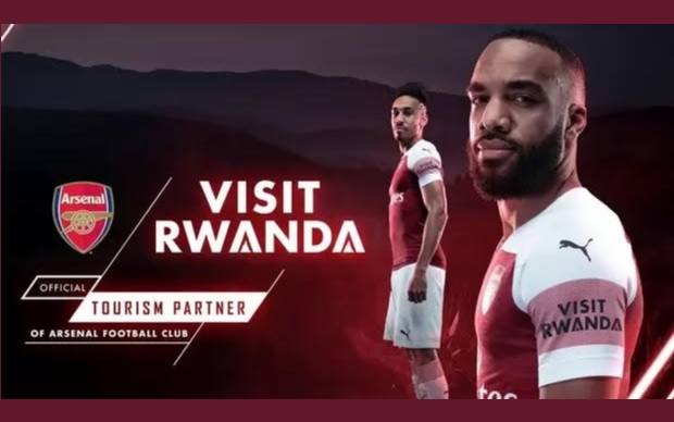 Ruanda vê turismo crescer após patrocinar manga do Arsenal