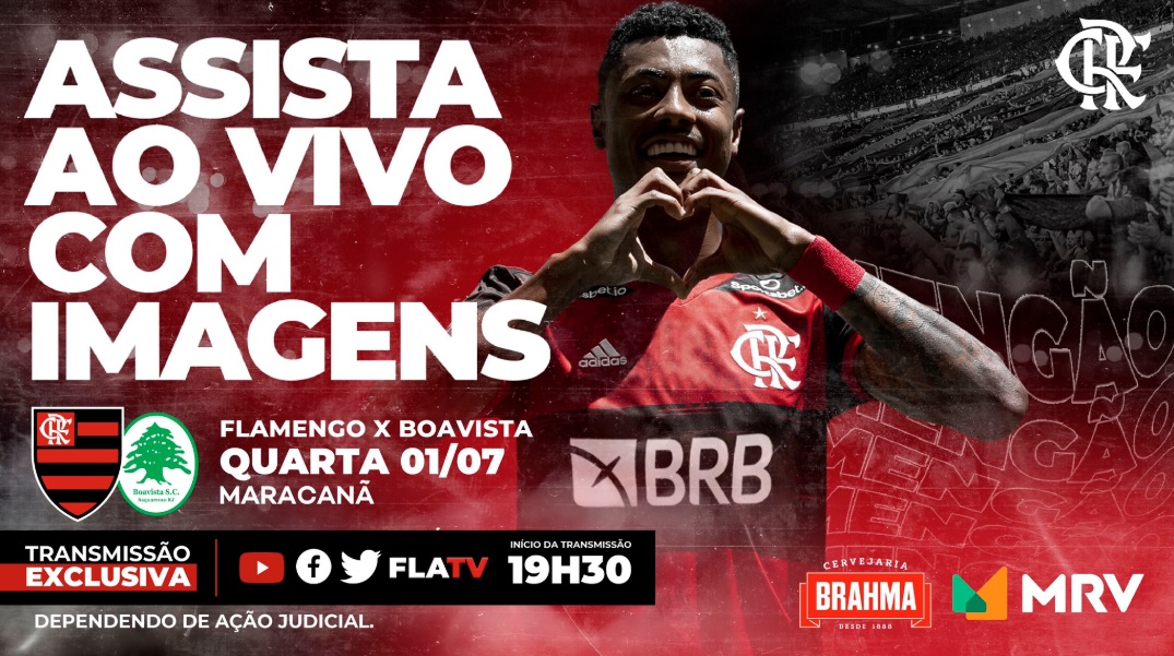 Flamengo bate 2,2 milhões de fãs e fatura em jogo na TV própria