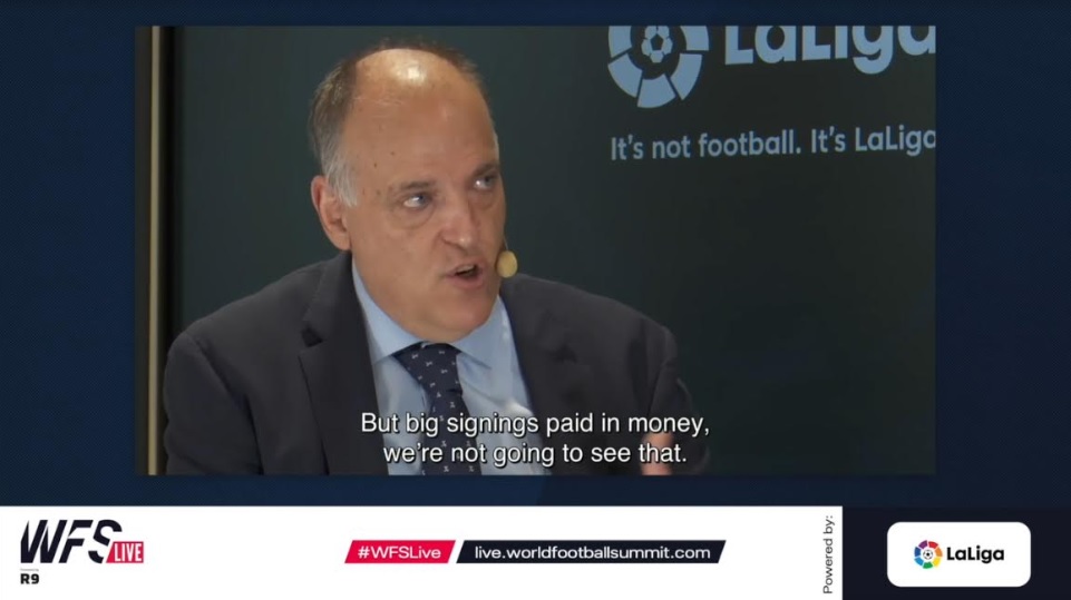 LaLiga vê venda de direitos "conquista maior" que volta pós-Covid