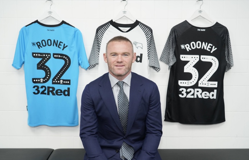 Chegada de Rooney ao Derby County é "jogada" de patrocinador