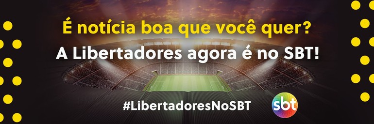SBT pagará menos que a Globo por Libertadores